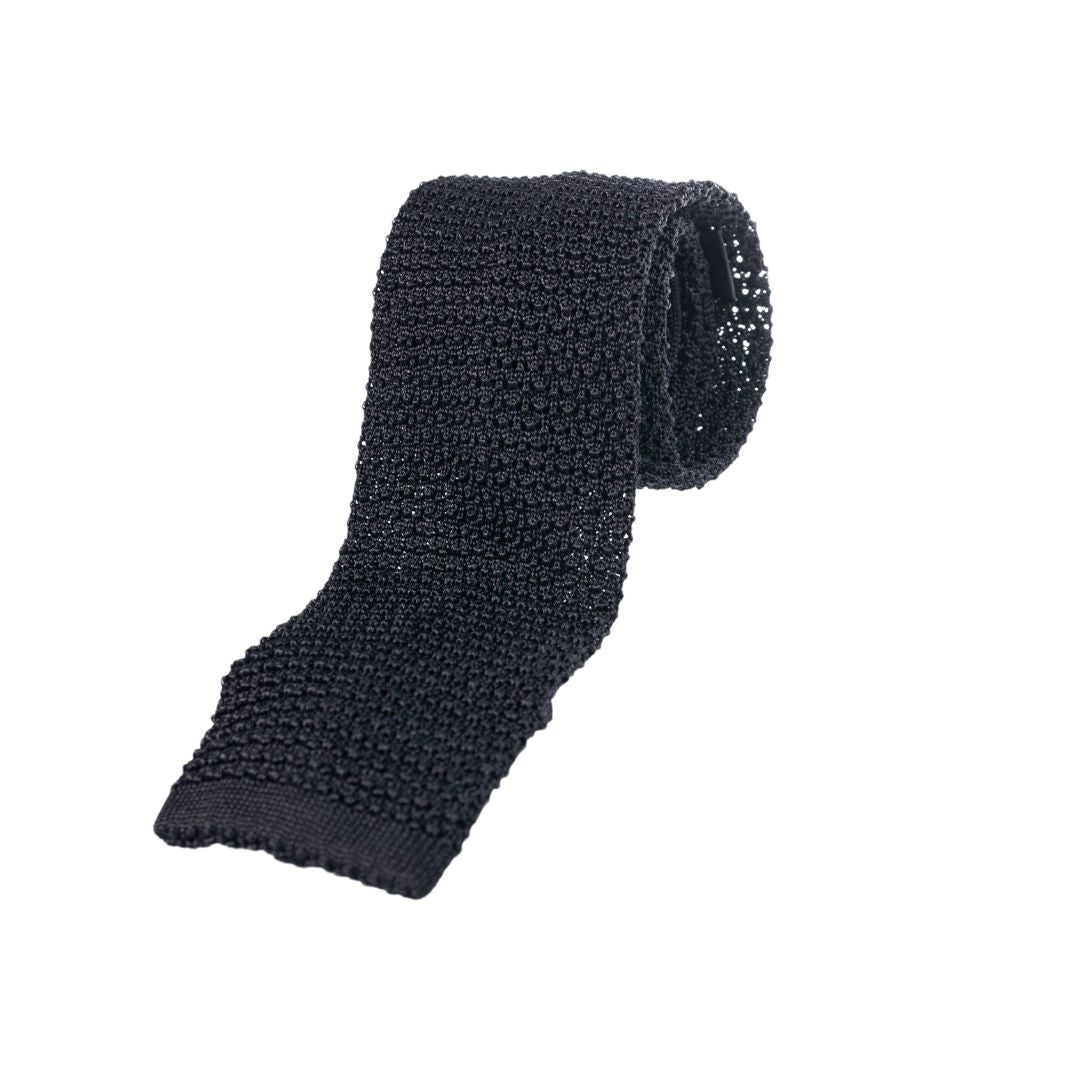 Cravatta tricot Buccia d'Arancia