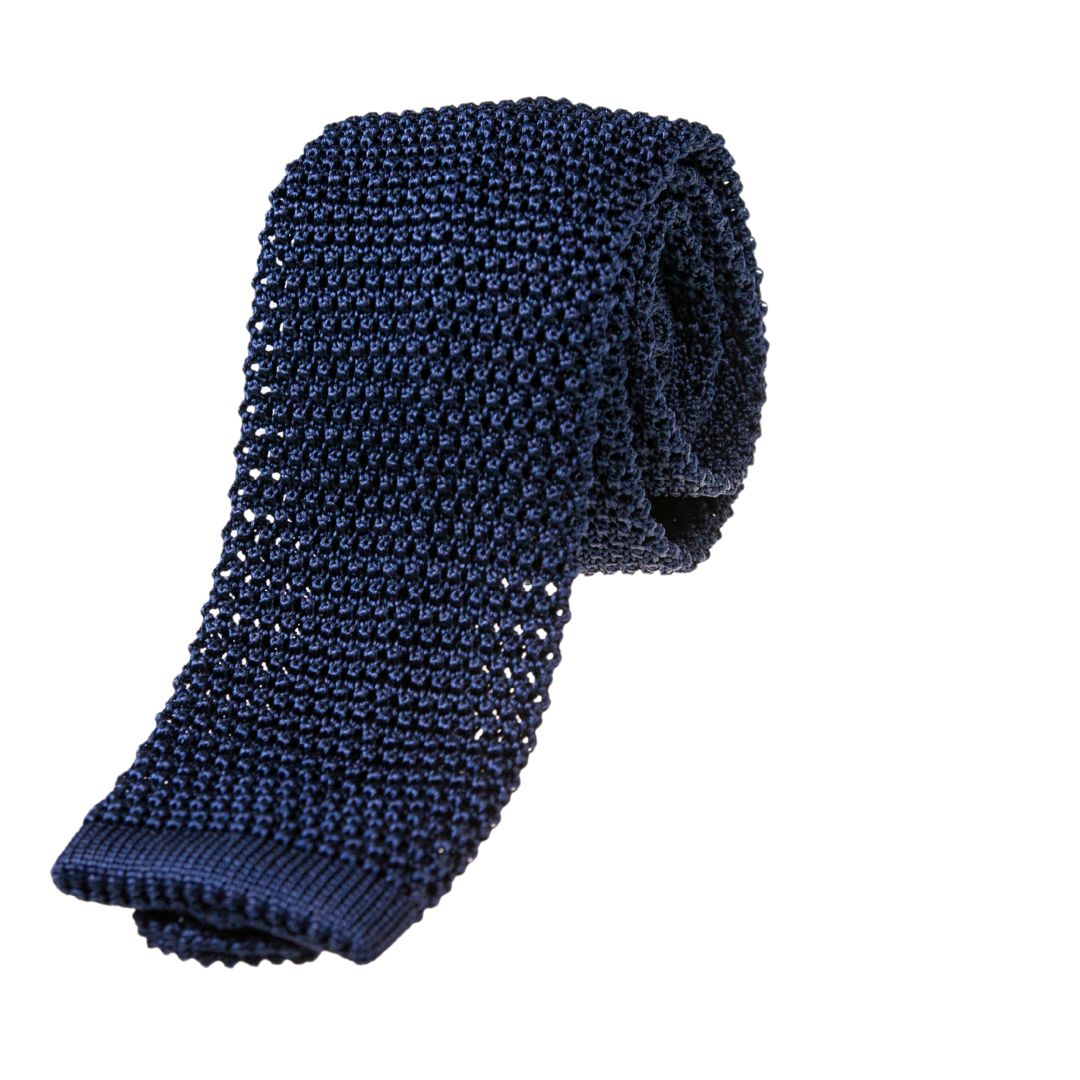 Cravatta tricot Buccia d'Arancia