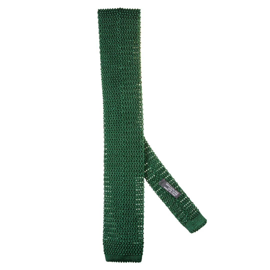 Cravatta tricot Buccia d'Arancia