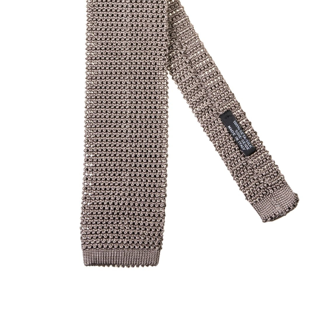 Cravatta tricot Buccia d'Arancia