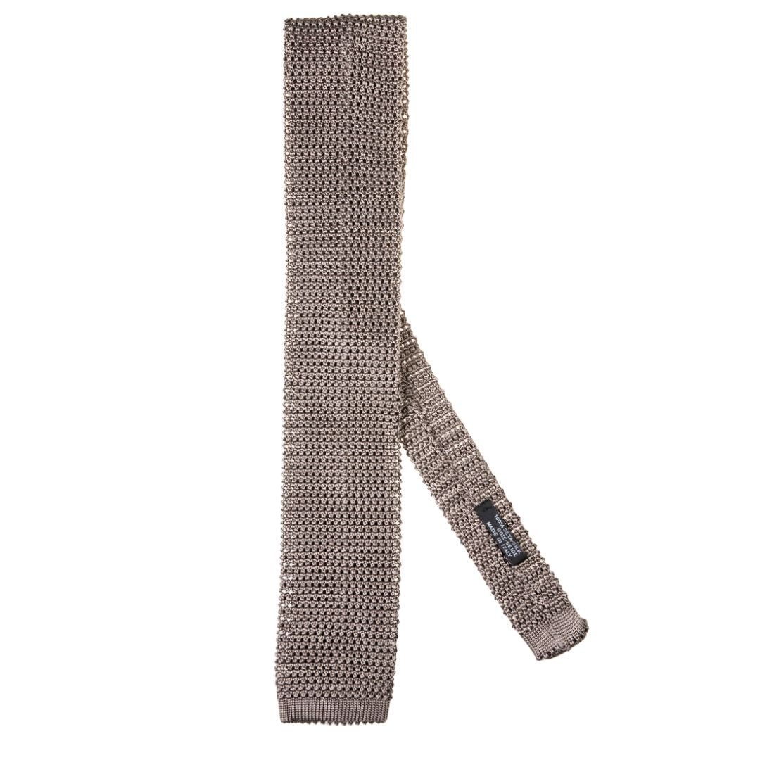 Cravatta tricot Buccia d'Arancia