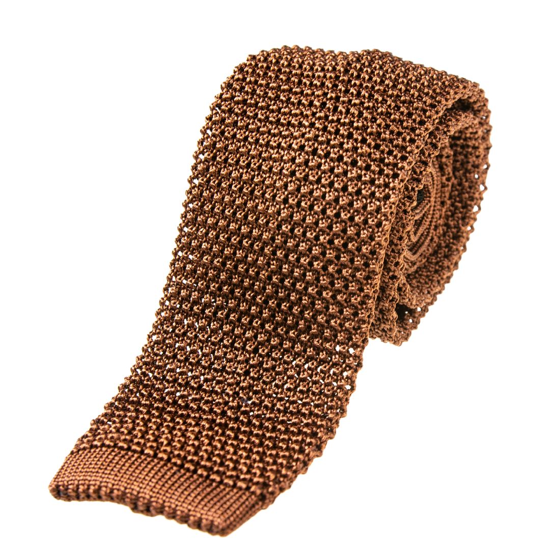 Cravatta tricot Buccia d'Arancia