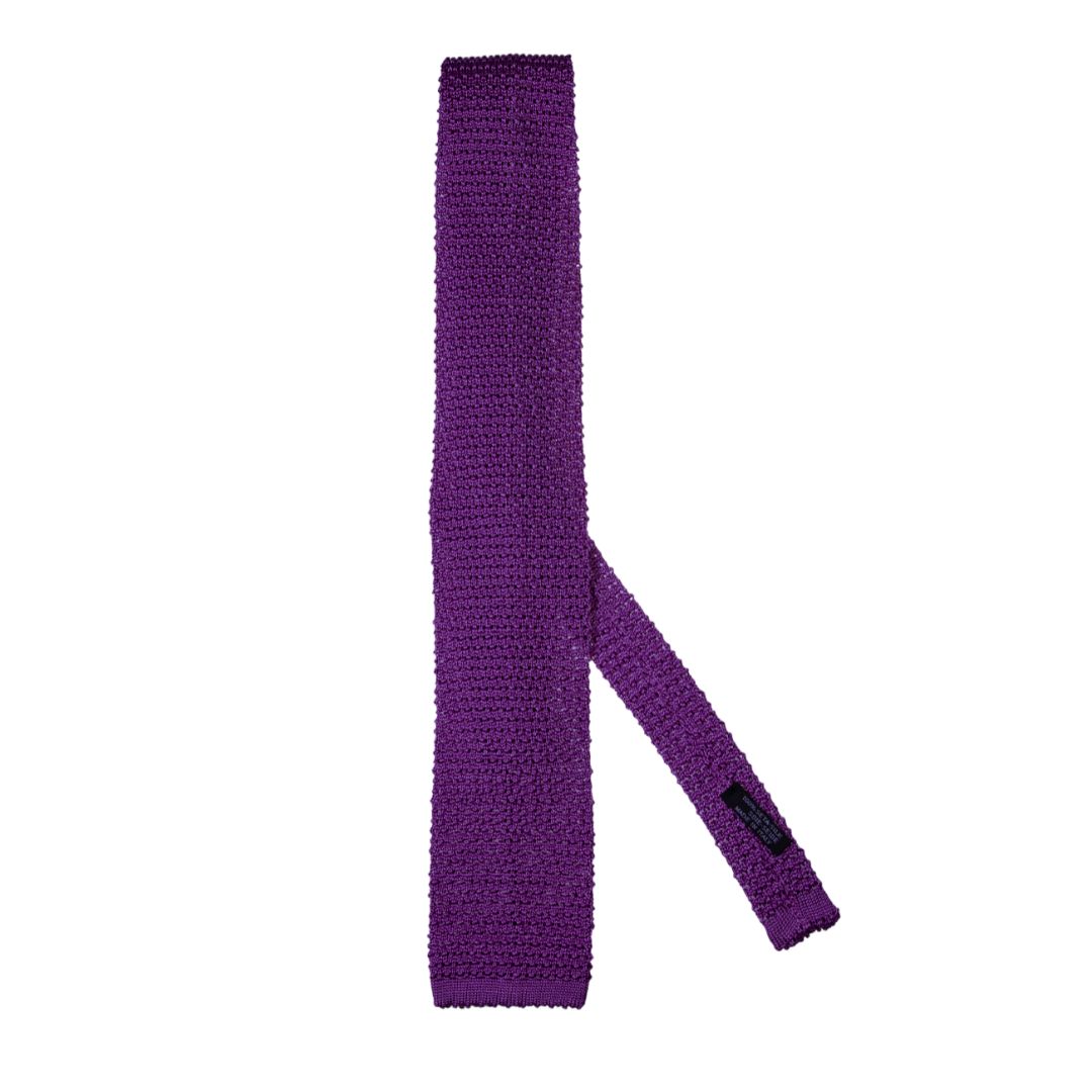 Cravatta tricot Buccia d'Arancia