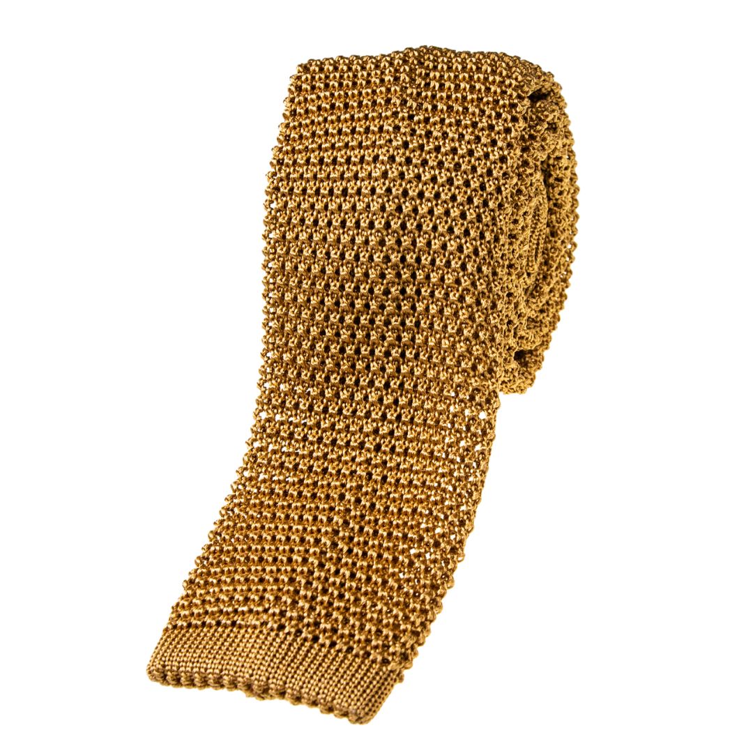 Cravatta tricot Buccia d'Arancia