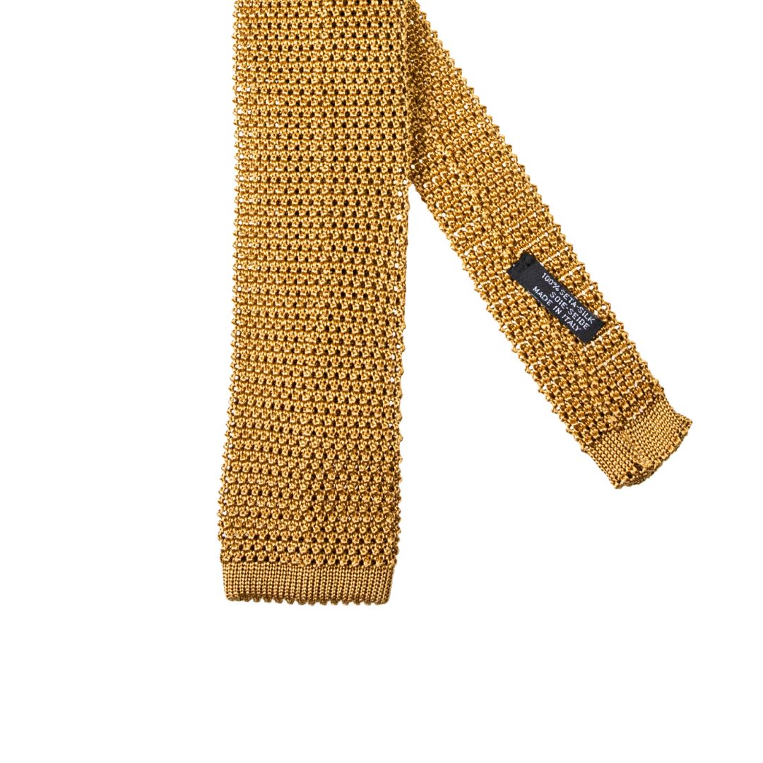 Cravatta tricot Buccia d'Arancia