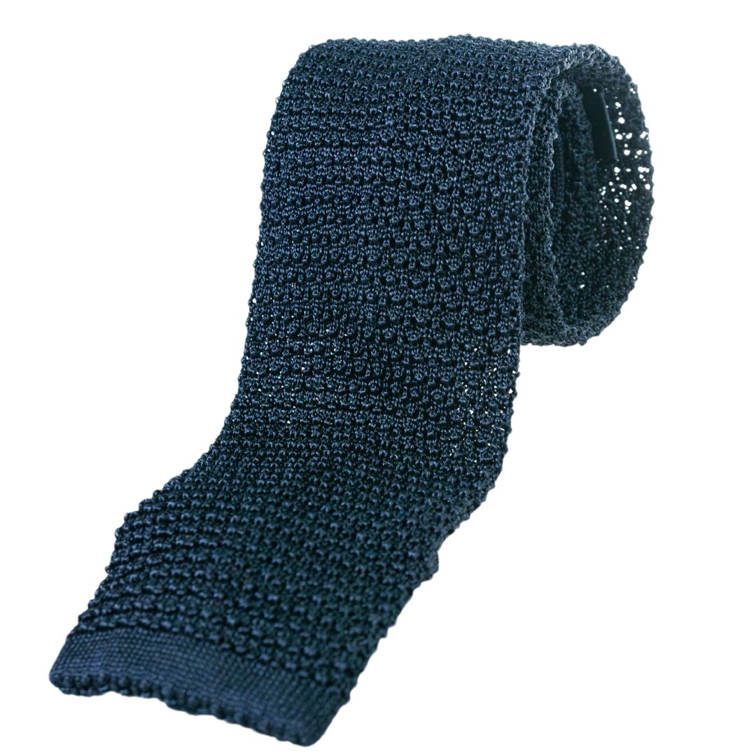 Cravatta tricot Buccia d'Arancia