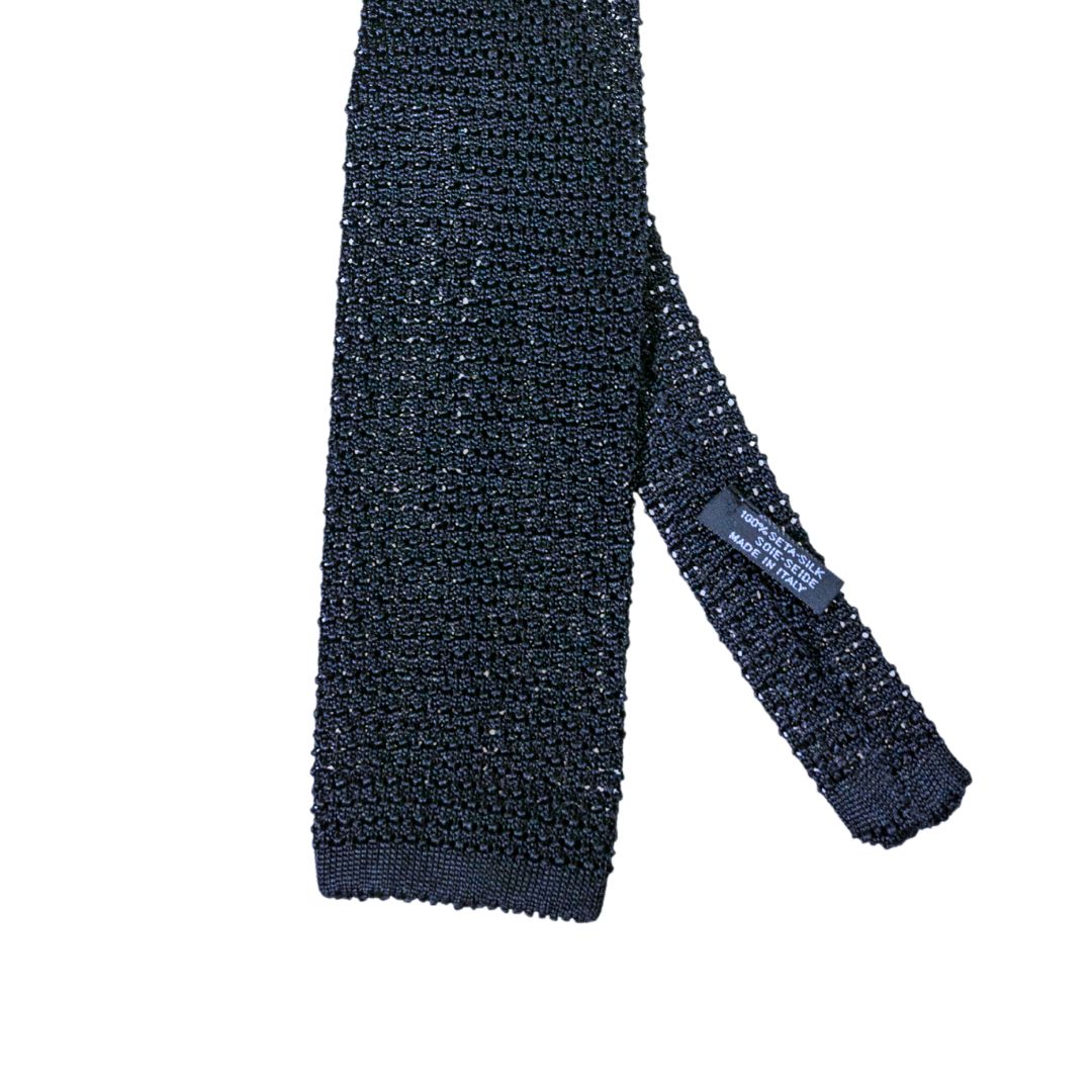 Cravatta tricot Buccia d'Arancia