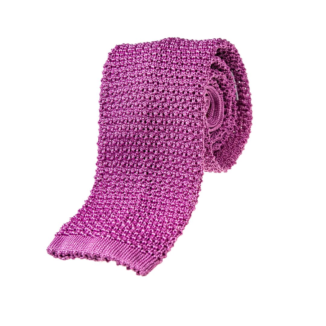 Cravatta tricot Buccia d'Arancia