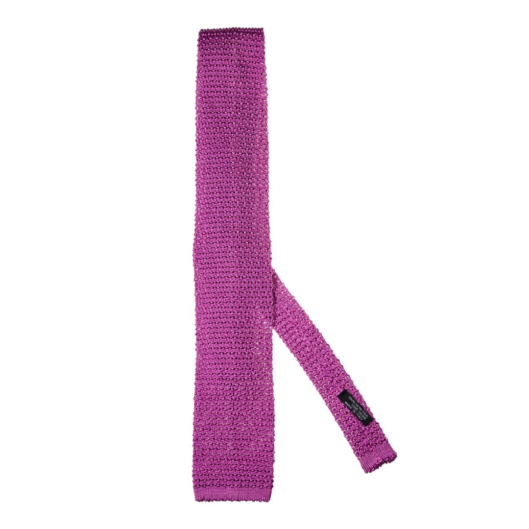 Cravatta tricot Buccia d'Arancia