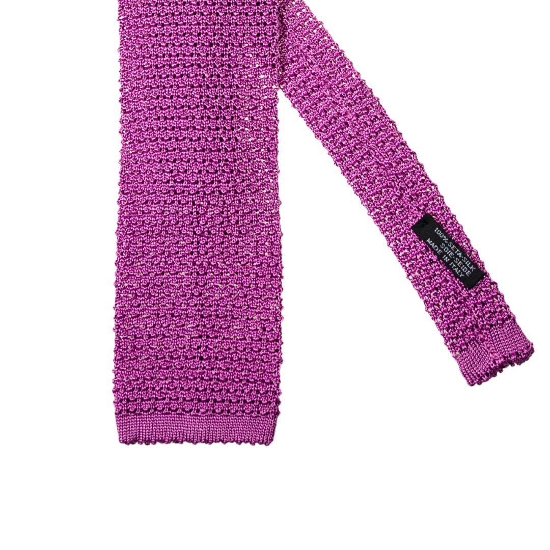 Cravatta tricot Buccia d'Arancia