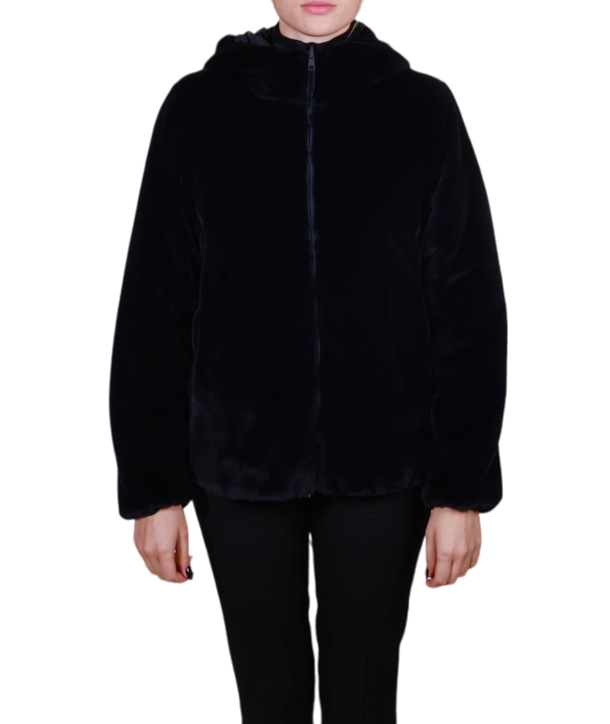 Giubbotto Pelliccia Reversibile Donna