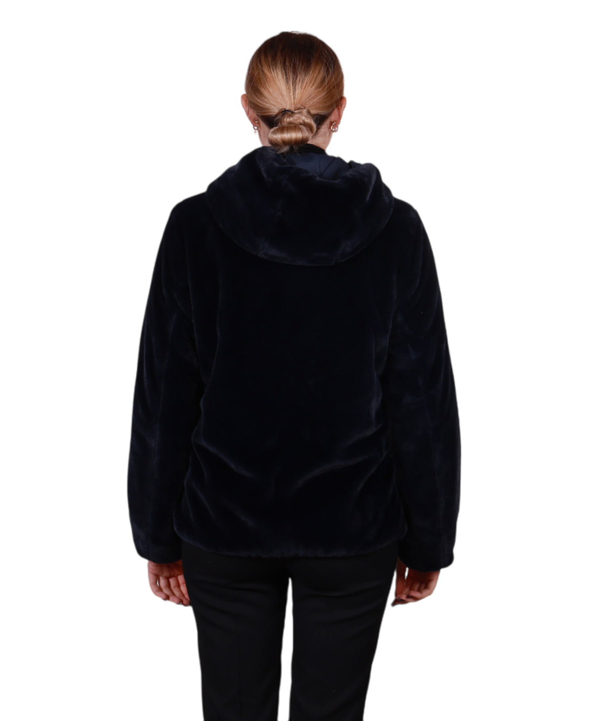 Giubbotto Pelliccia Reversibile Donna