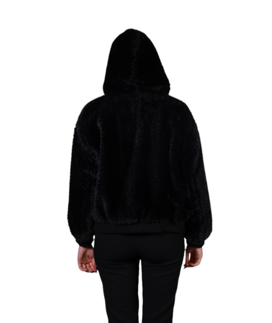 Giubbotto Pelliccia Reversibile Donna