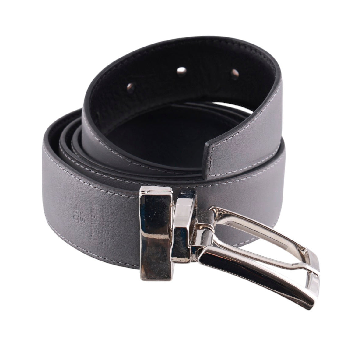 Cintura Artigianale Reversibile Uomo Double Face in Vera Pelle di Vitello