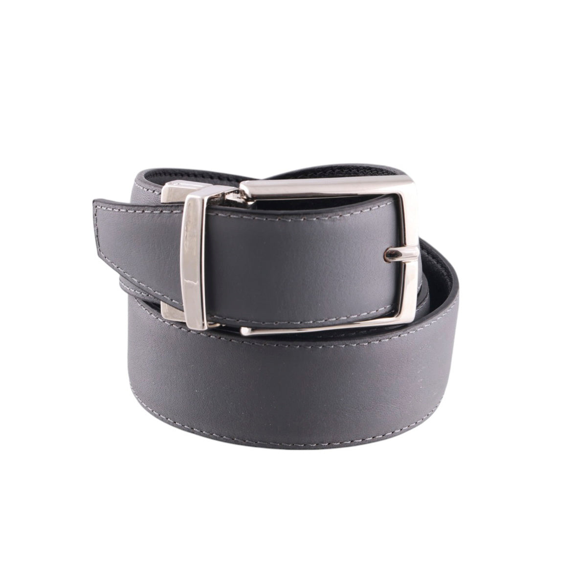 Cintura Artigianale Reversibile Uomo Double Face in Vera Pelle di Vitello