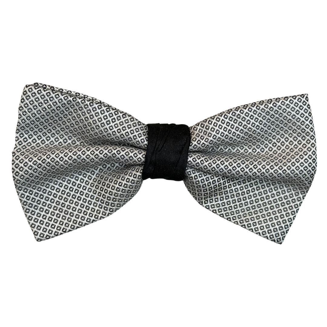 Papillon- Annodato-regolabile-Cerimonia-Bicolore-in Pura Seta-