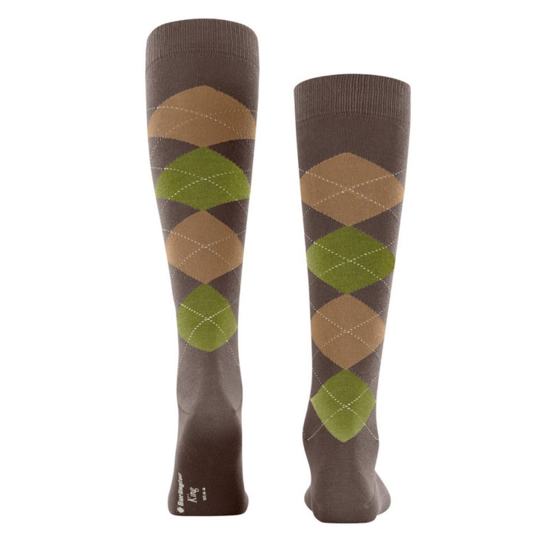 Calzini Burlington gambaletto King in cotone, uomo