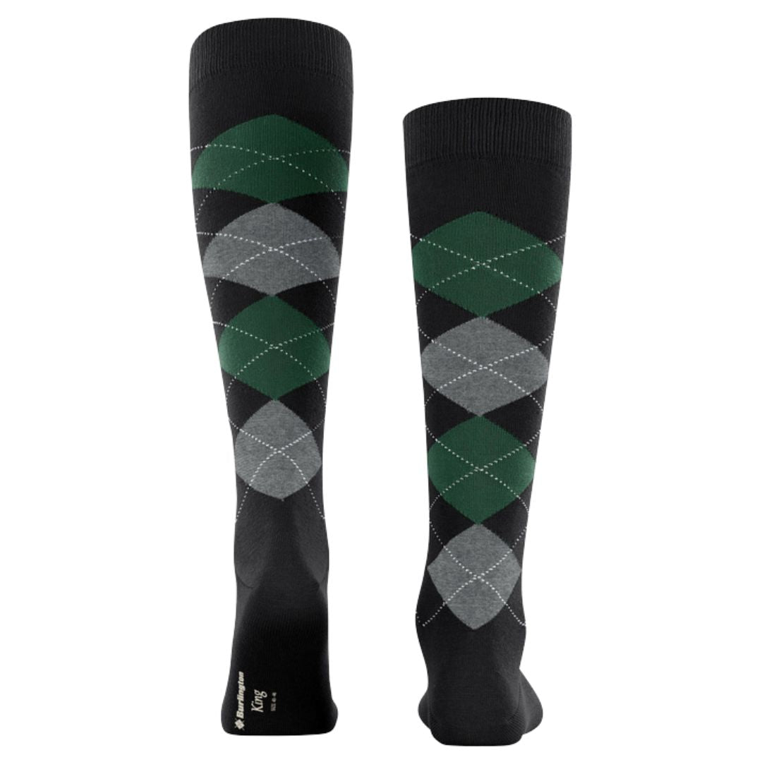 Calzini Burlington gambaletto King in cotone, uomo