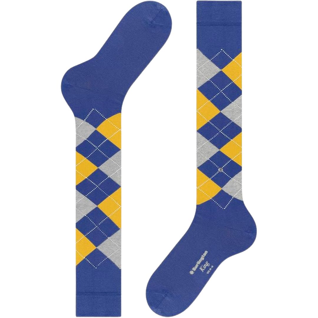 Calzini Burlington gambaletto King in cotone, uomo