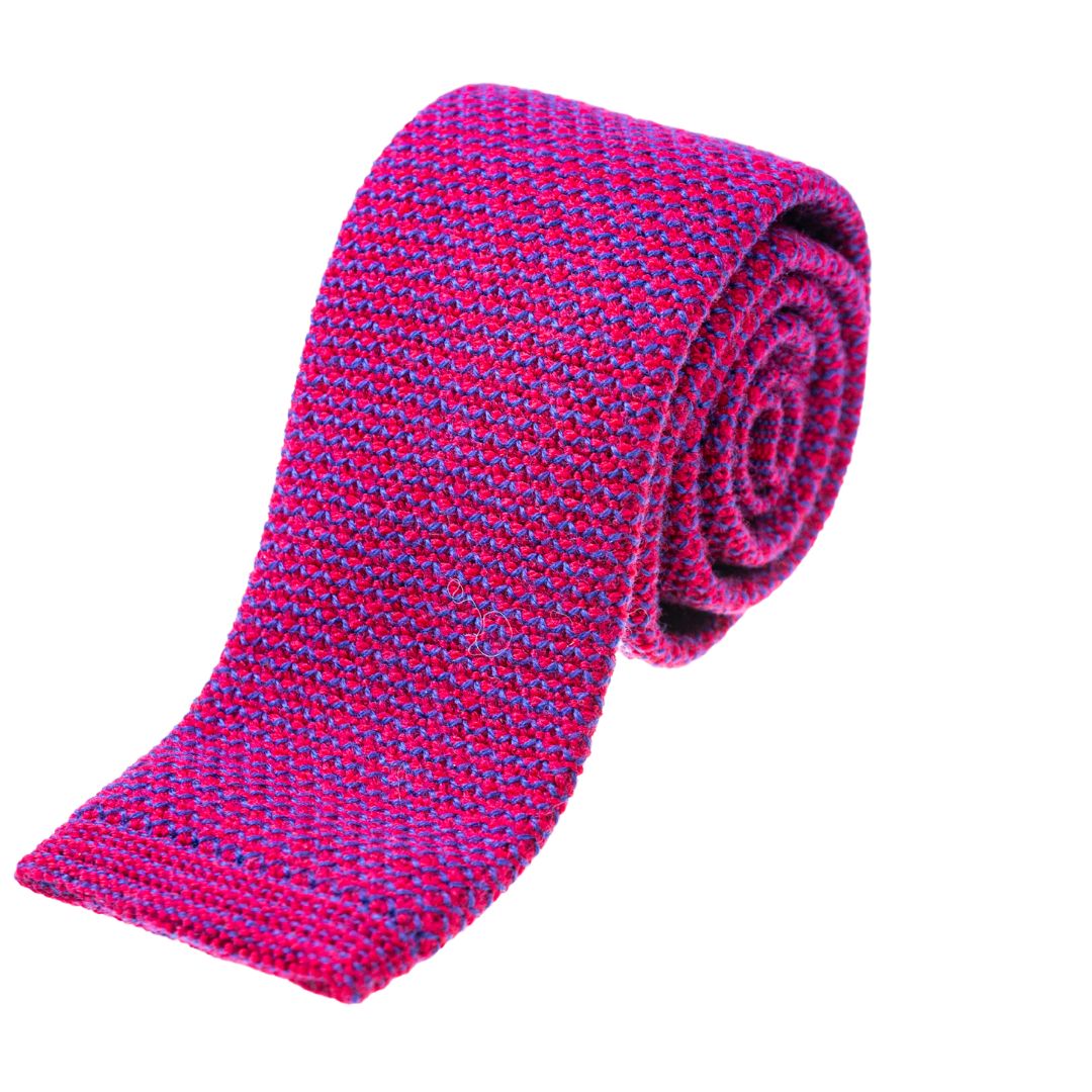 Cravatta tricot little zig