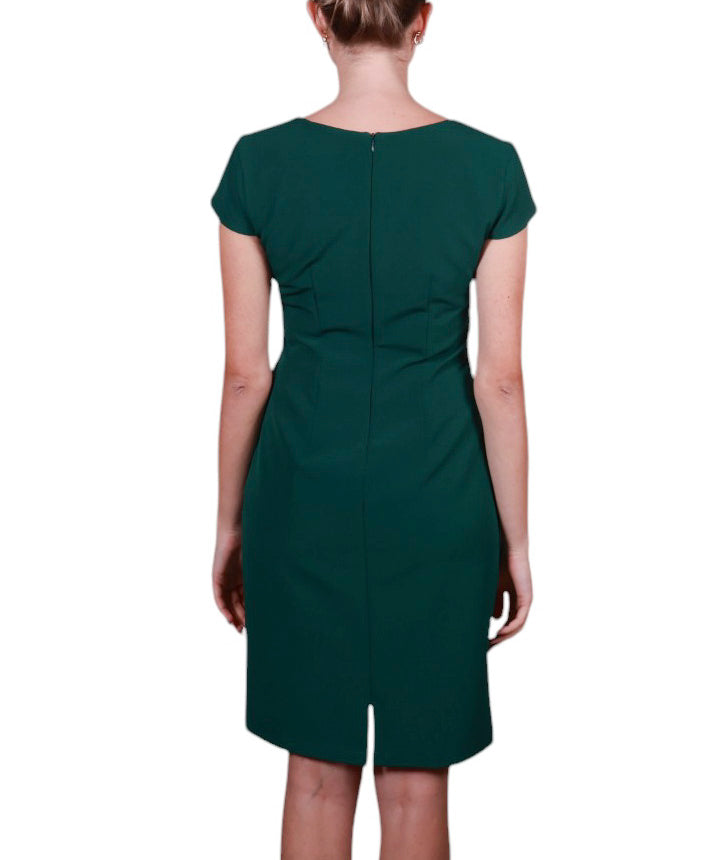 Abito verde cerniera