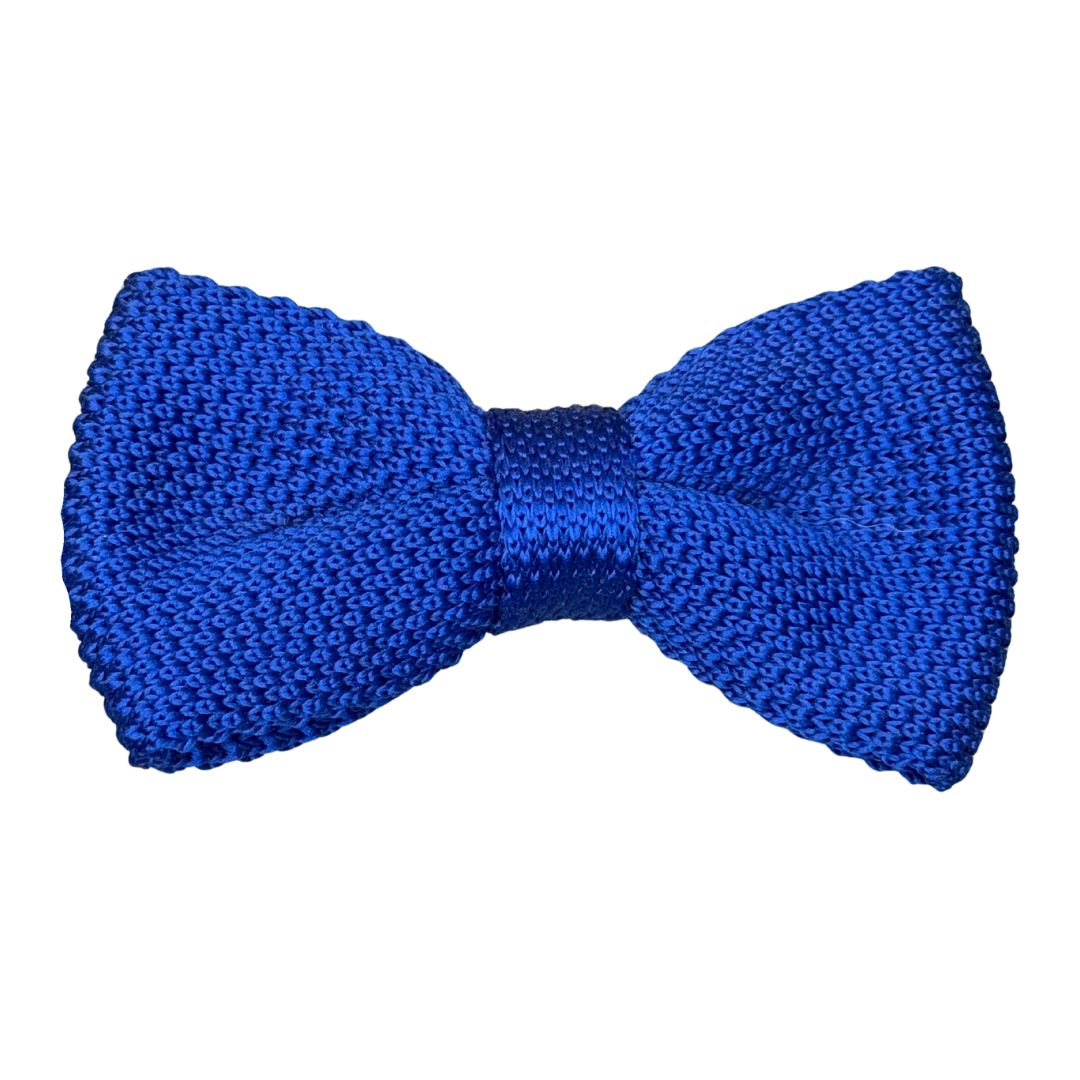 Papillon in Seta Tricot Tinta Unita