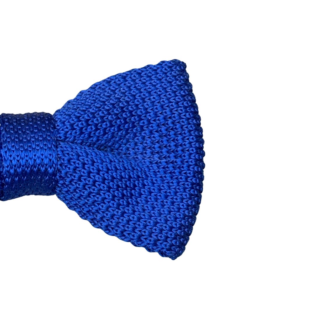 Papillon in Seta Tricot Tinta Unita