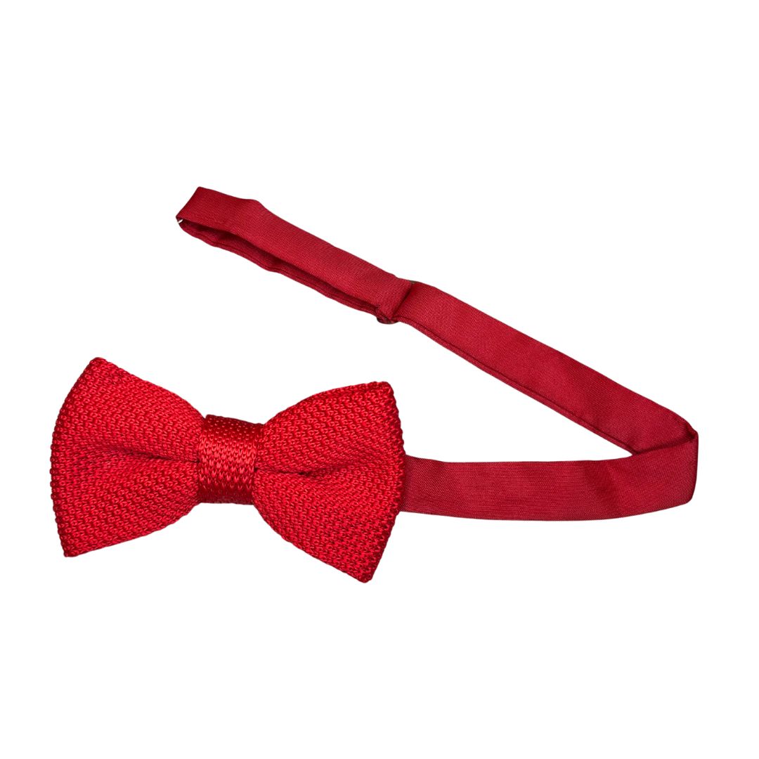 Papillon in Seta Tricot Tinta Unita