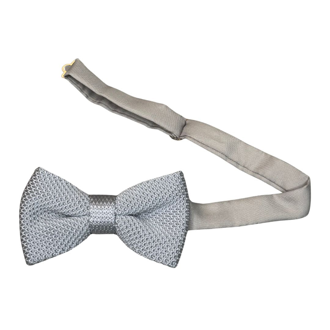 Papillon in Seta Tricot Tinta Unita