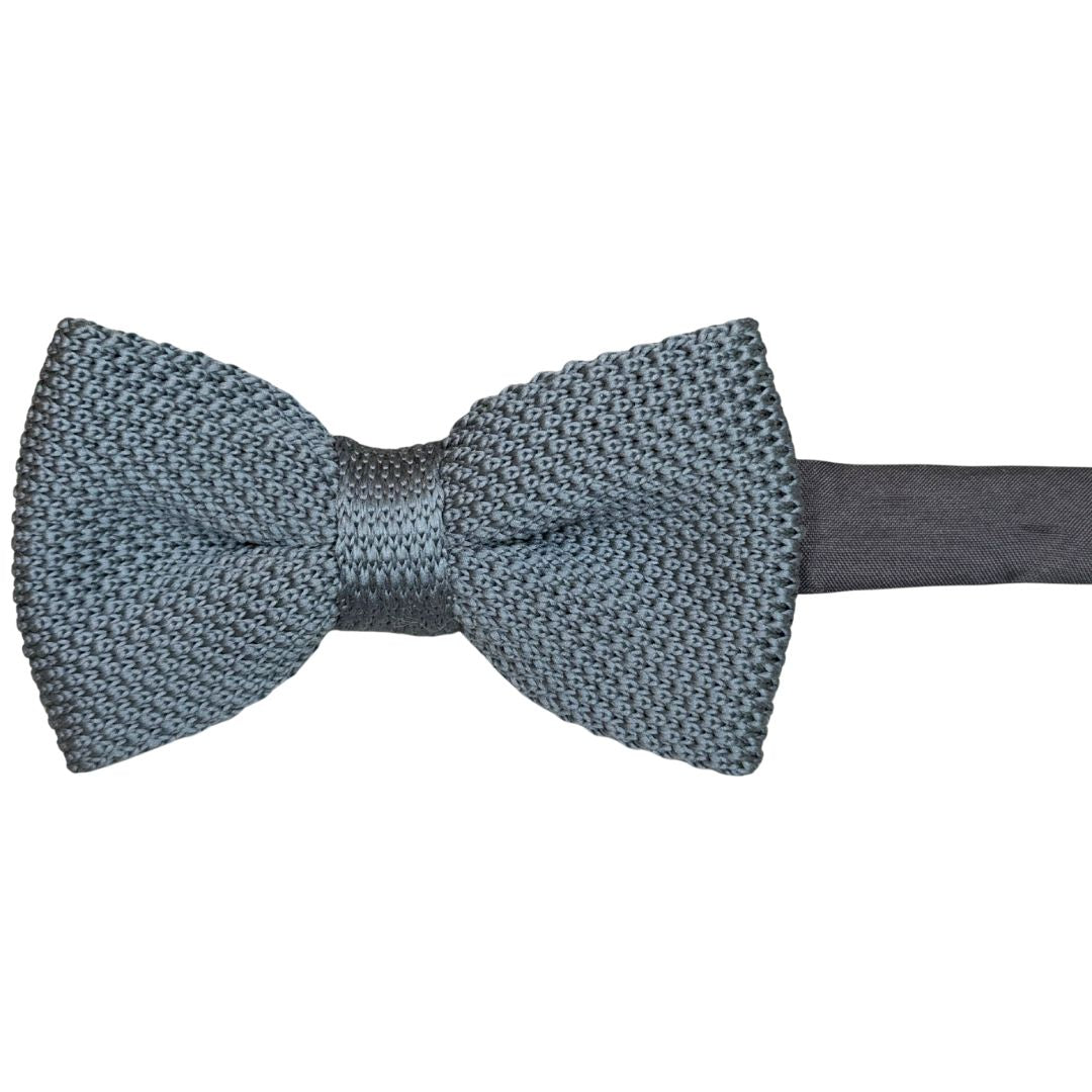 Papillon in Seta Tricot Tinta Unita