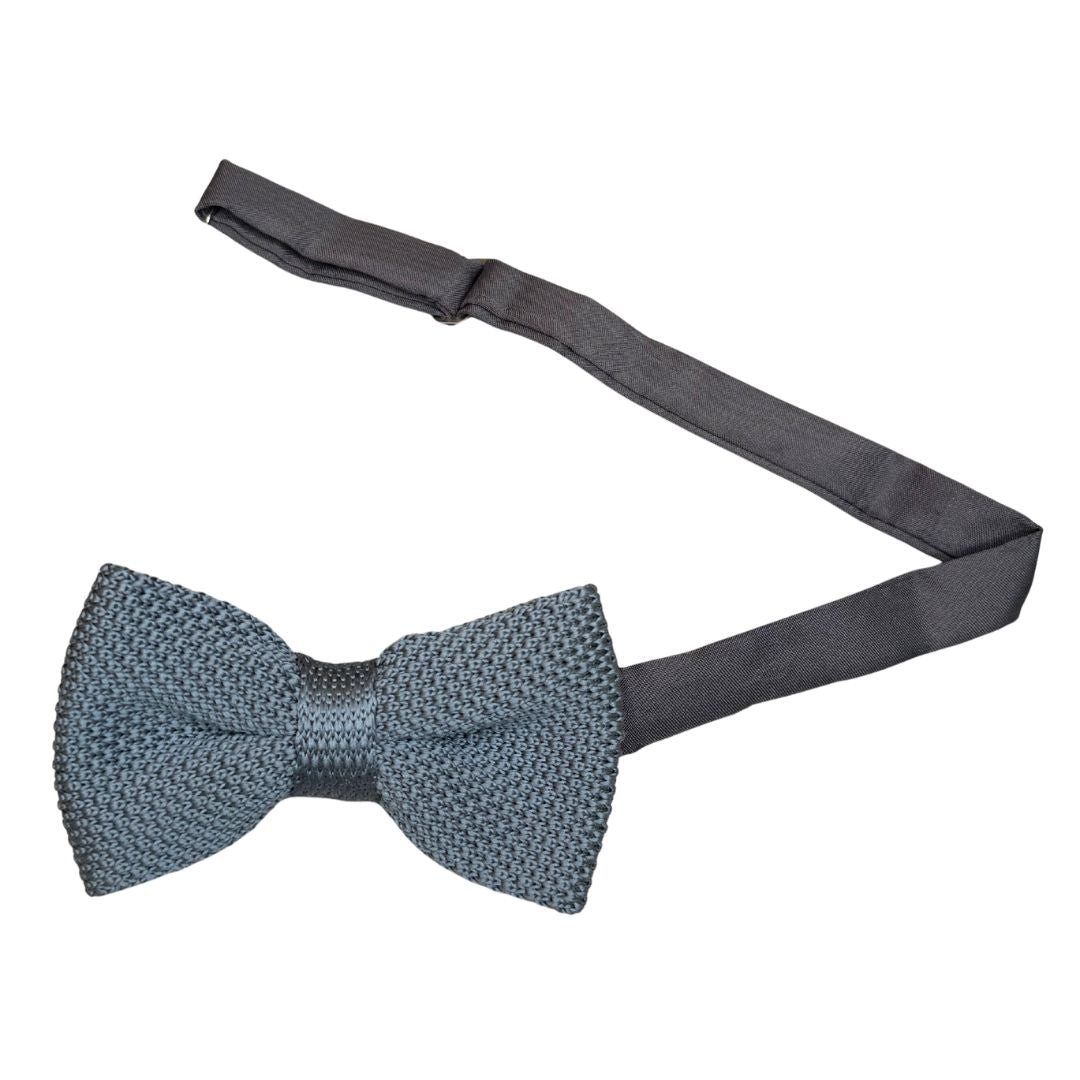 Papillon in Seta Tricot Tinta Unita