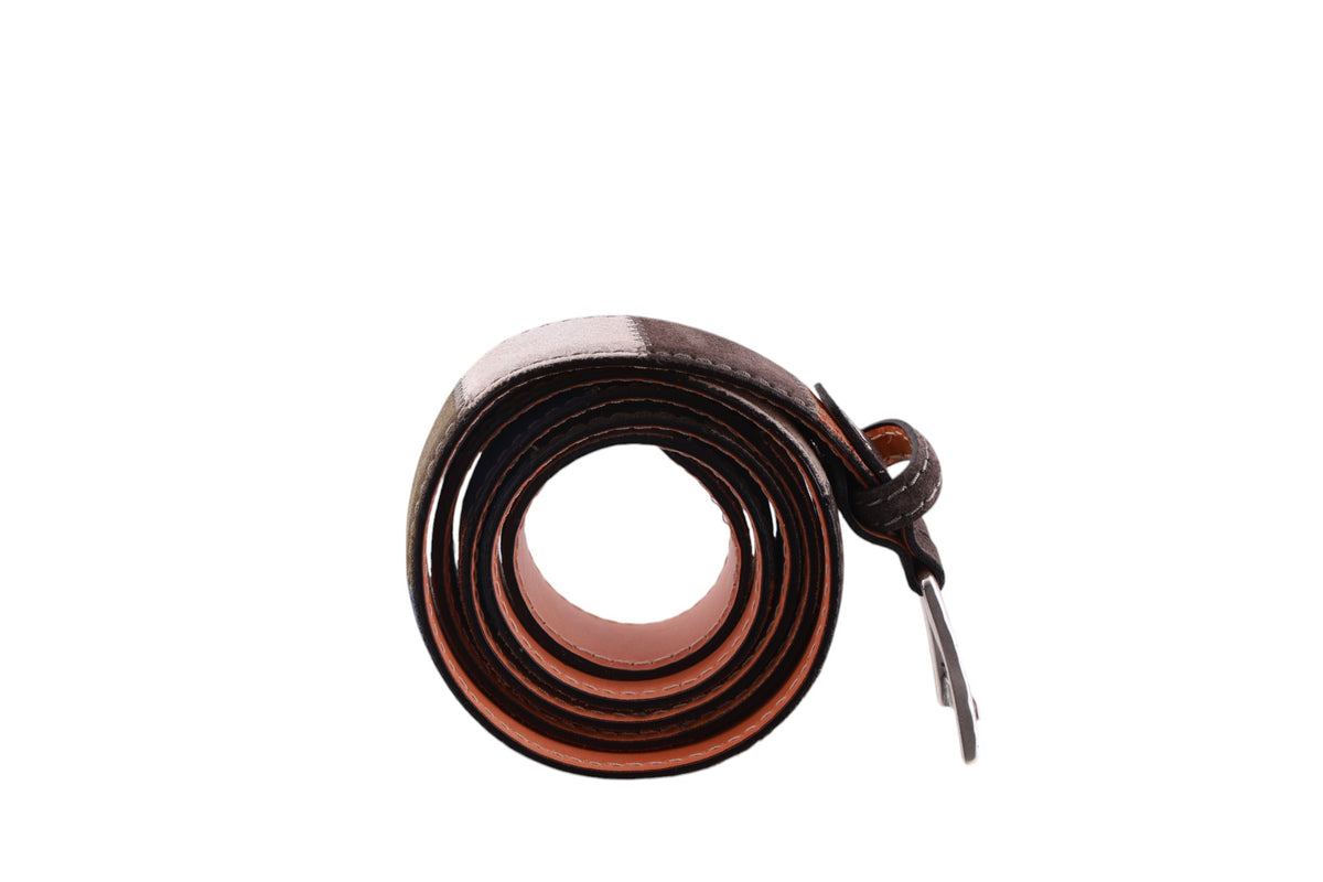 Cintura Uomo in Pelle di Vitello e pelle scamosciat