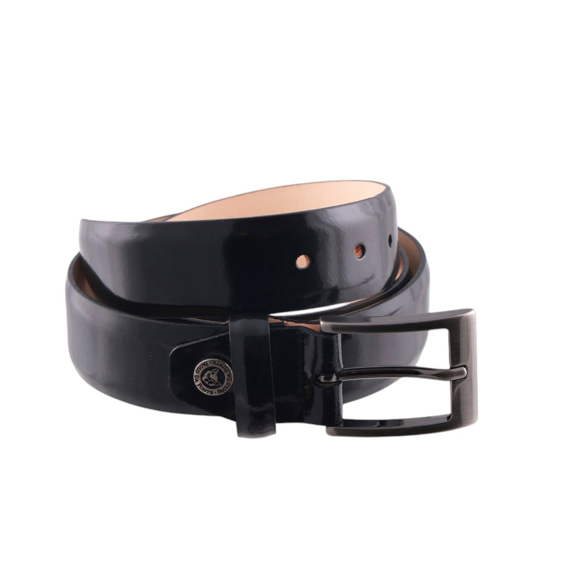 Cintura Uomo pelle stretta lucida Paolo Da Ponte