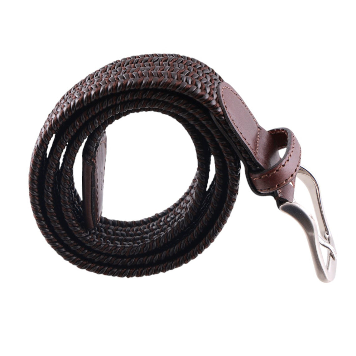 Cintura Intreccio con finiture in pelle made in italy