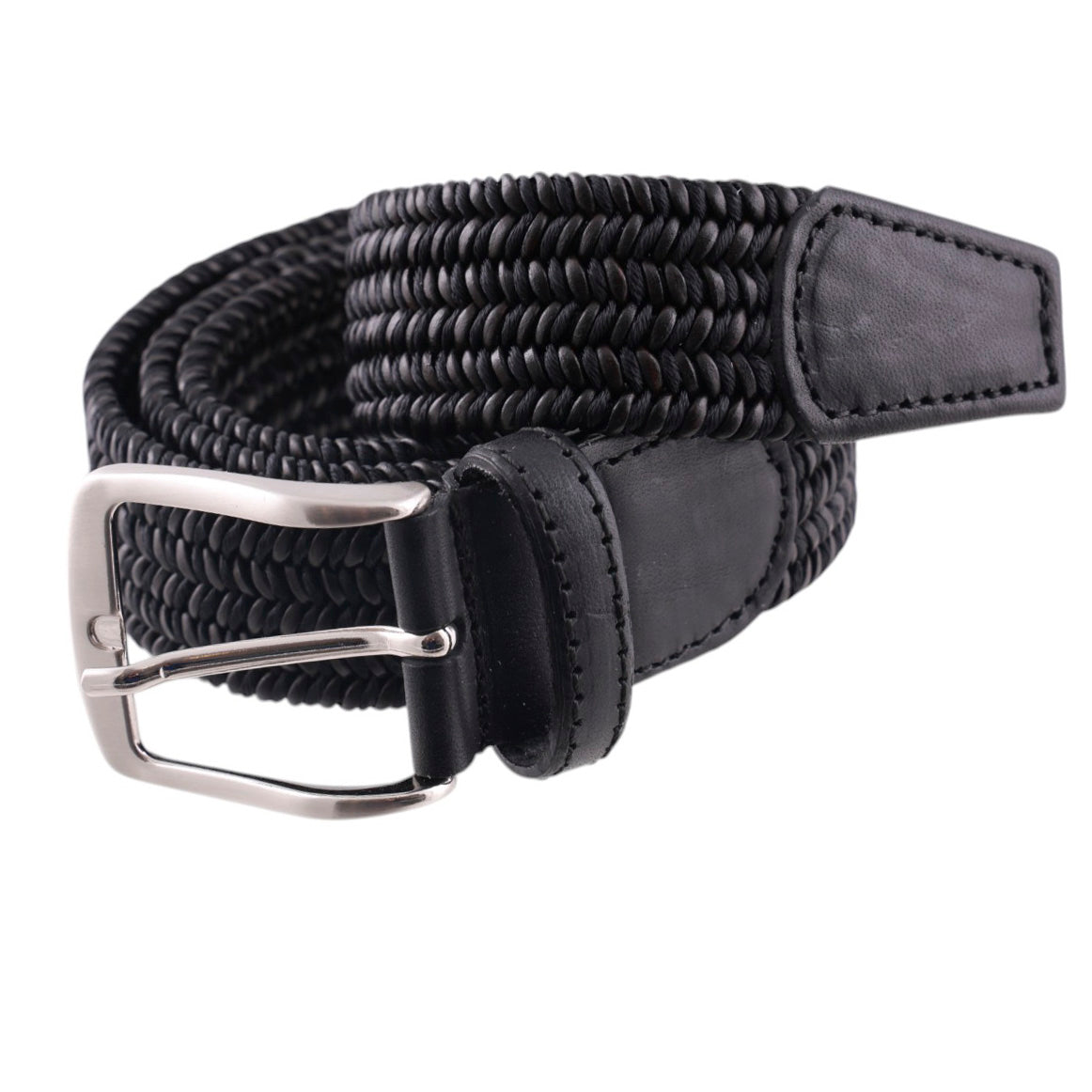 Cintura Intreccio con finiture in pelle made in italy