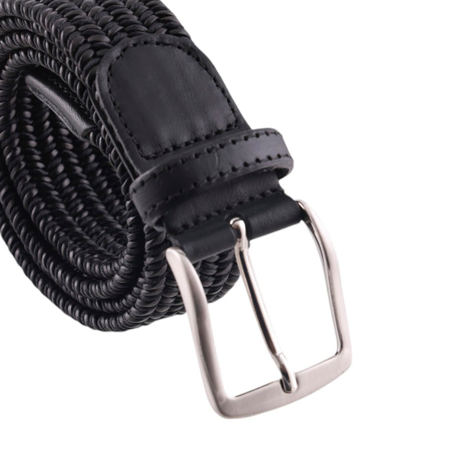 Cintura Intreccio con finiture in pelle made in italy