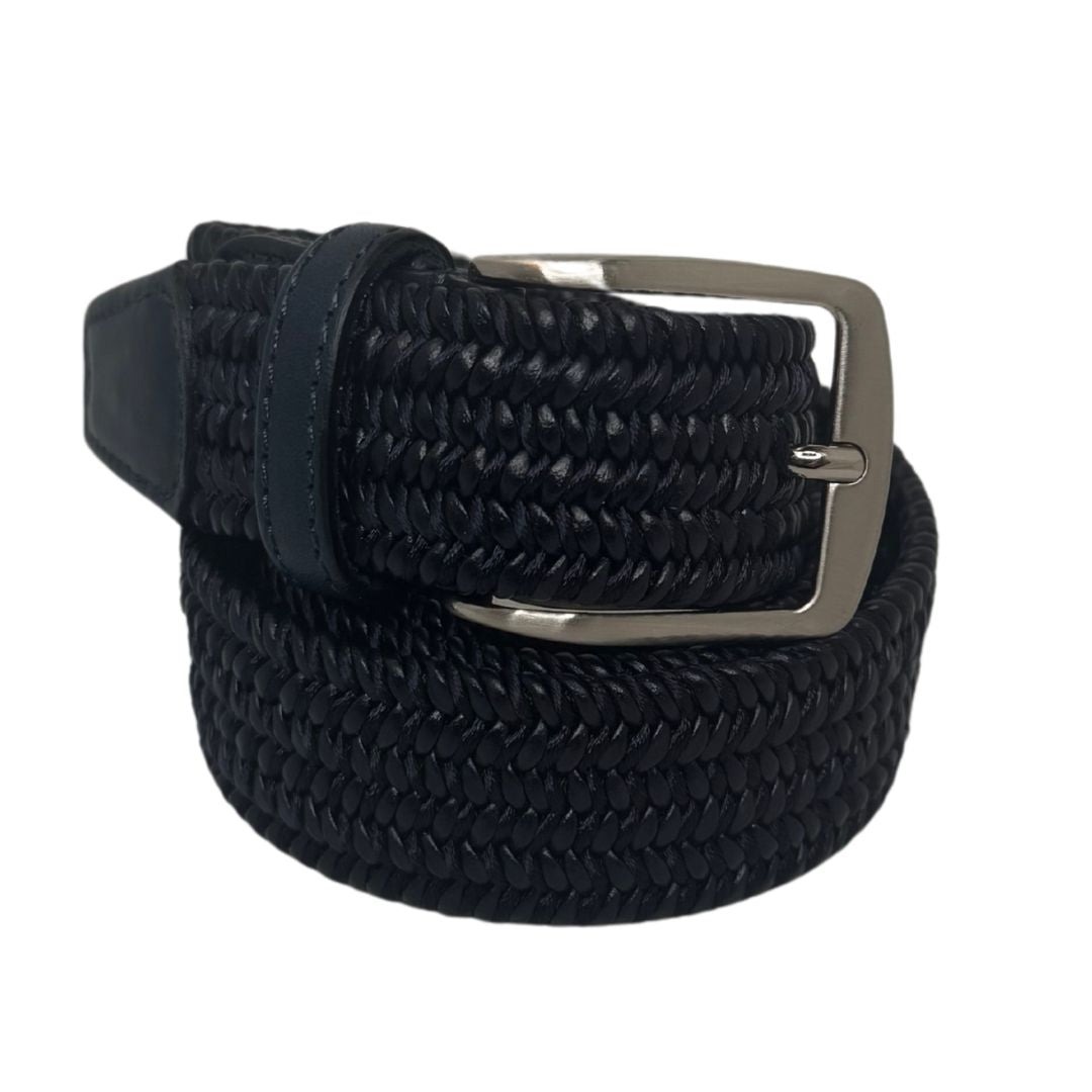 Cintura Intreccio con finiture in pelle made in italy