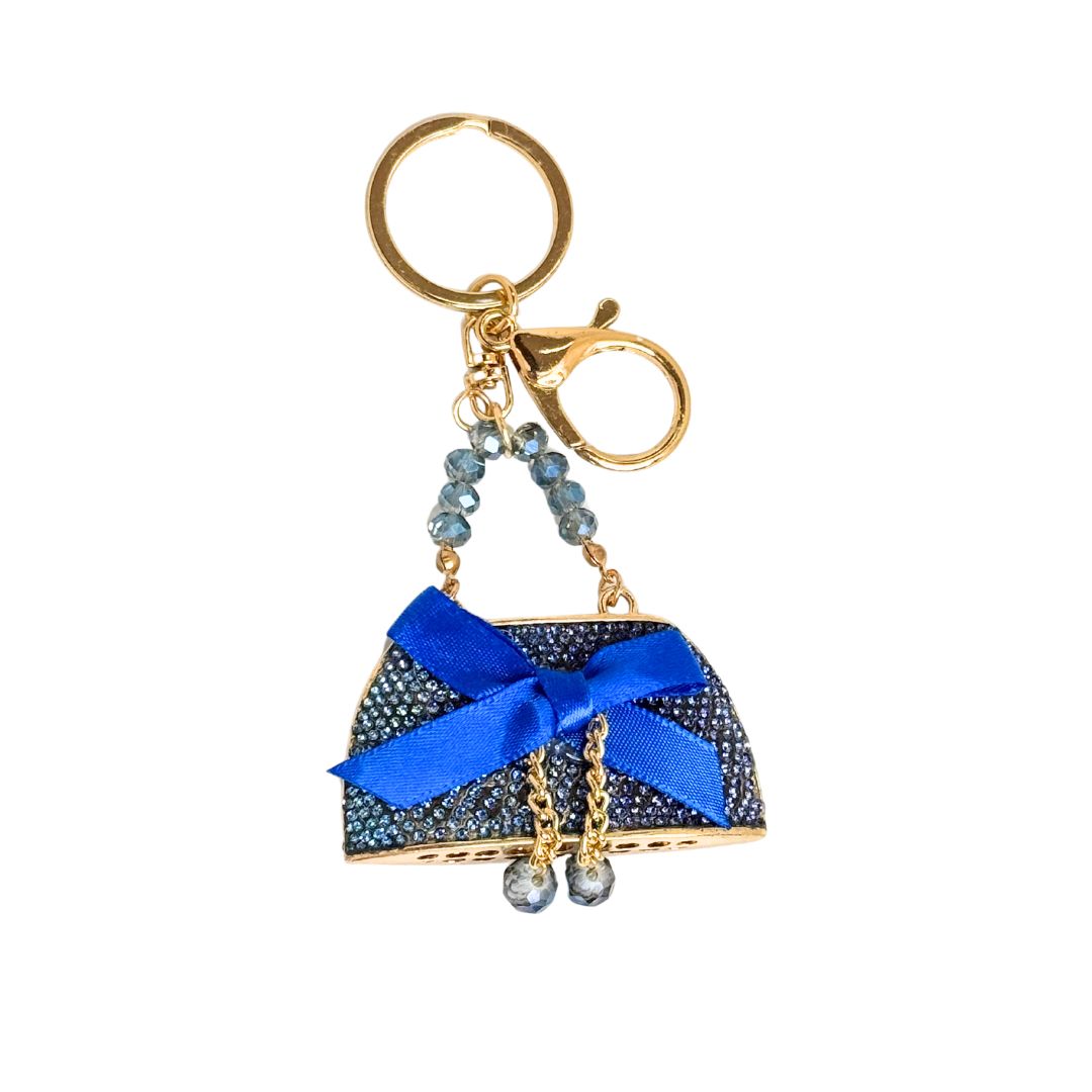 Portachiavi borsina con brillantini