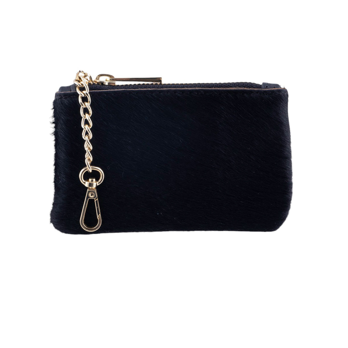 Portachiavi Portamonete in Pelle e Cavallino