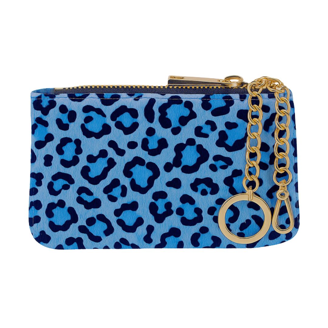 Portachiavi Portamonete in Pelle e Cavallino