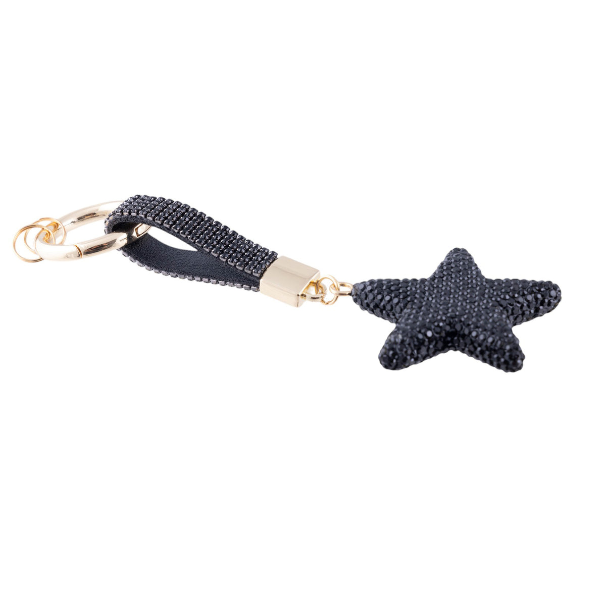 Portachiavi stella con strass