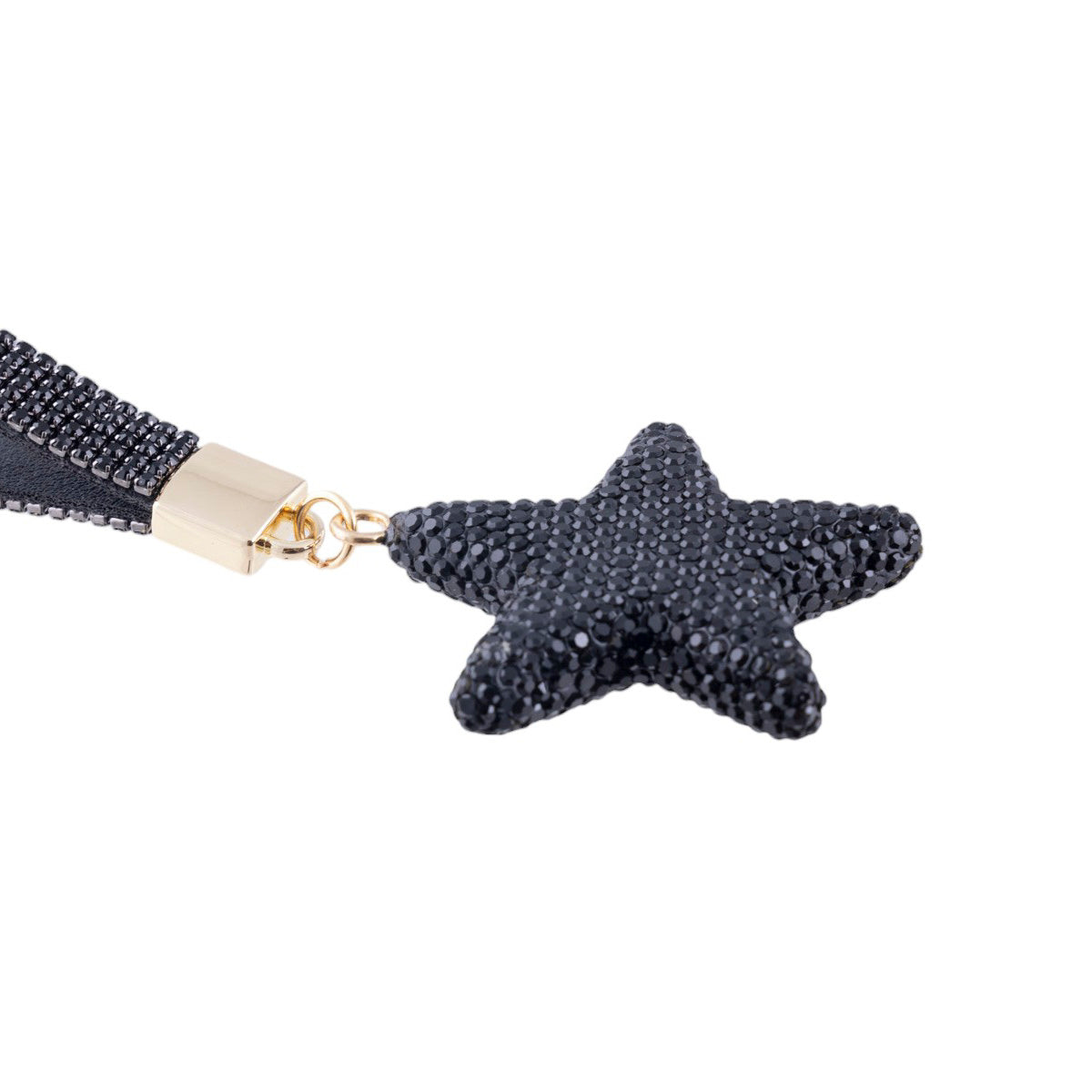 Portachiavi stella con strass