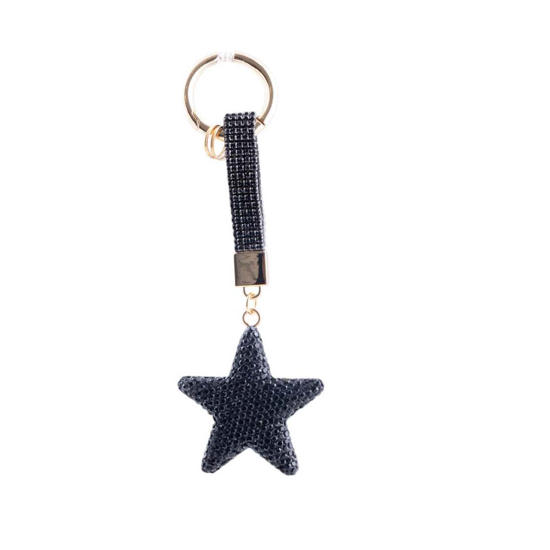 Portachiavi stella con strass