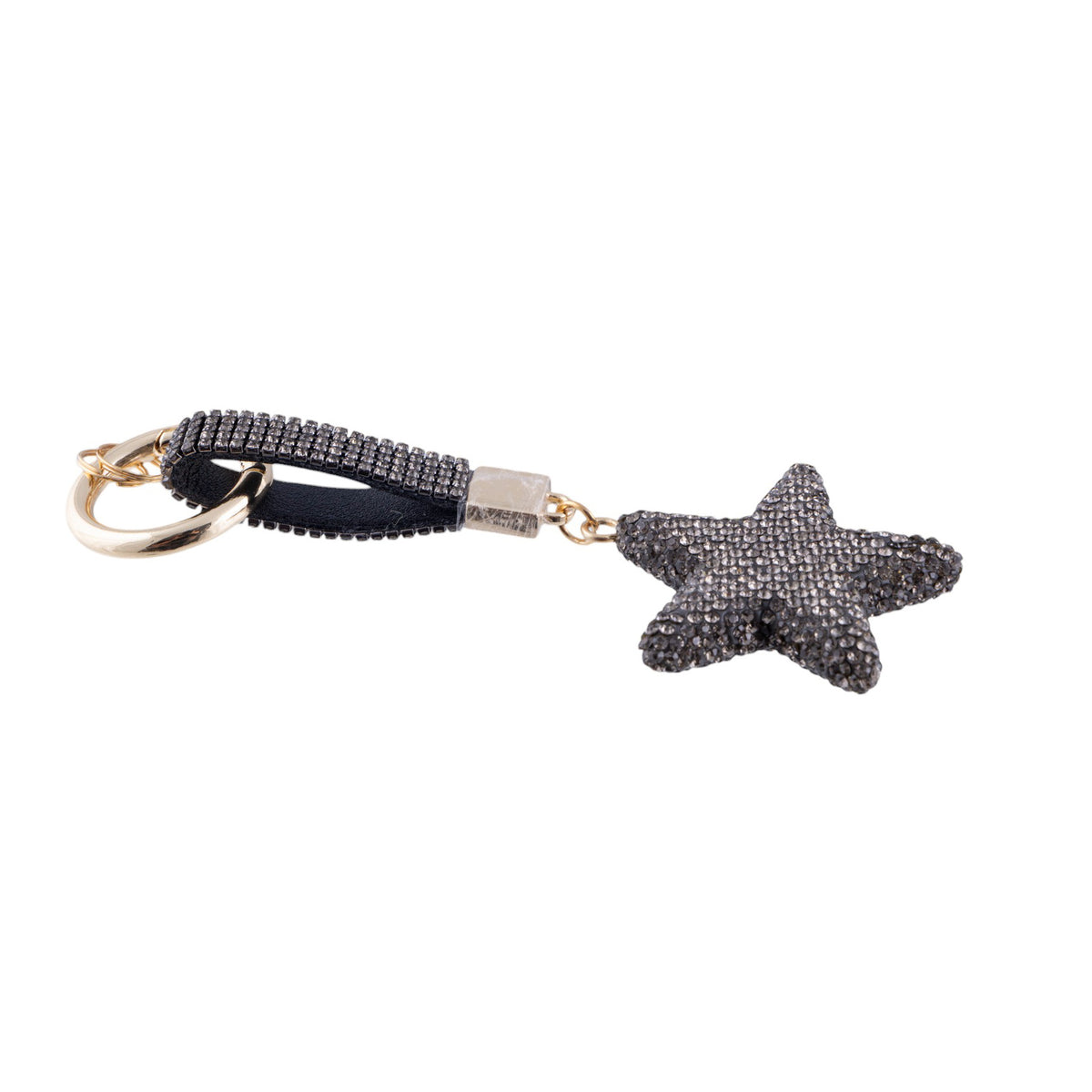 Portachiavi stella con strass