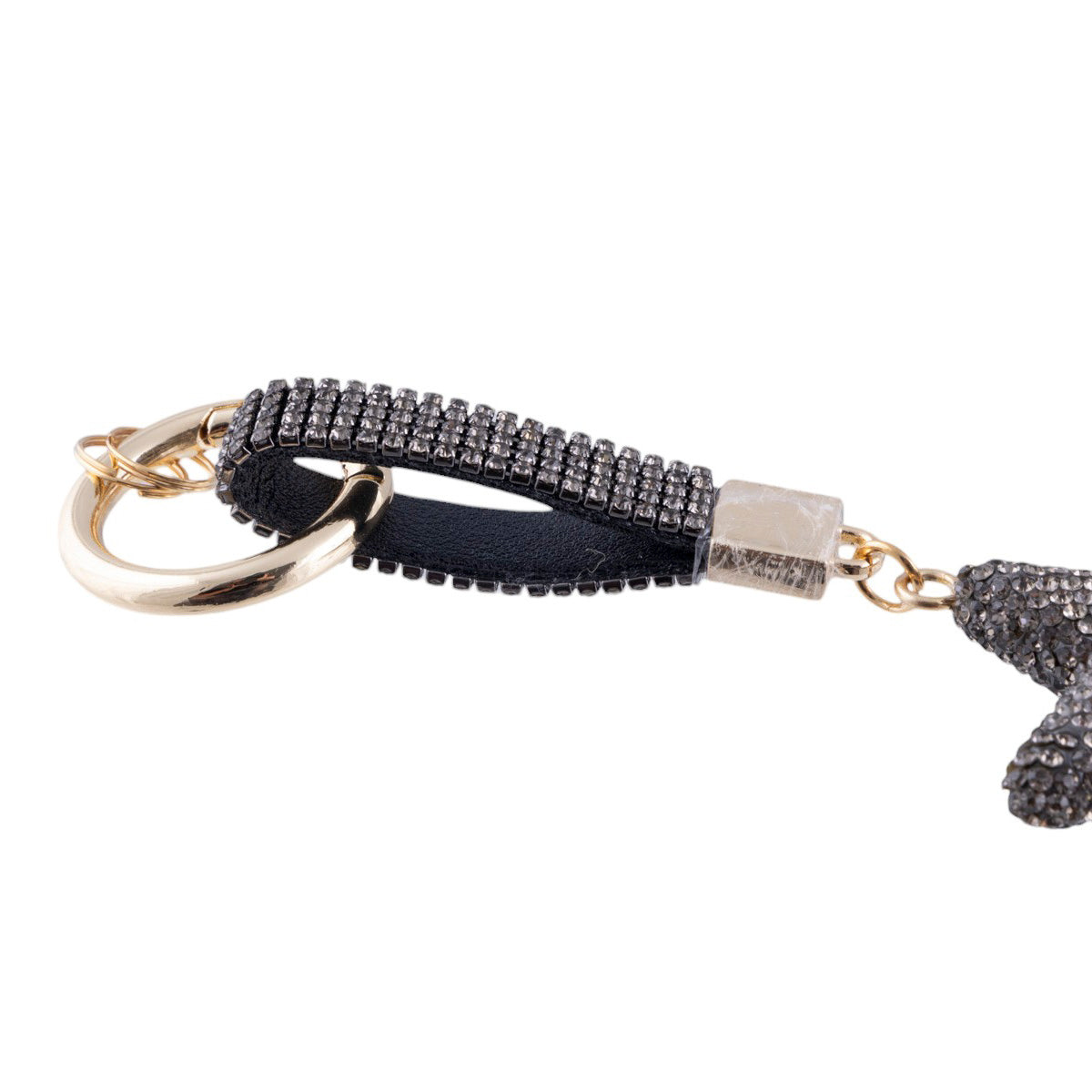 Portachiavi stella con strass