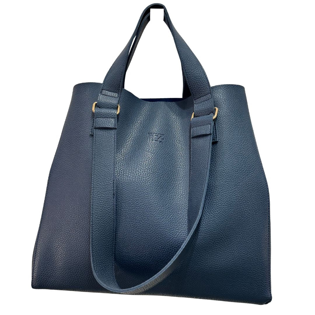 Borsa Shopper Maxi FEZ-Donna-Ecopelle-Pochette Interna