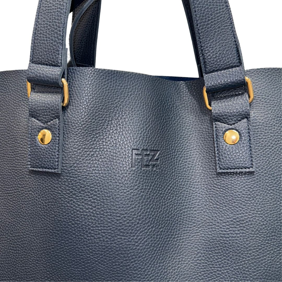 Borsa Shopper Maxi FEZ-Donna-Ecopelle-Pochette Interna