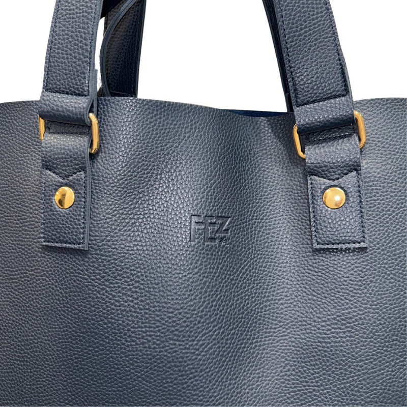 Borsa Shopper Maxi FEZ-Donna-Ecopelle-Pochette Interna