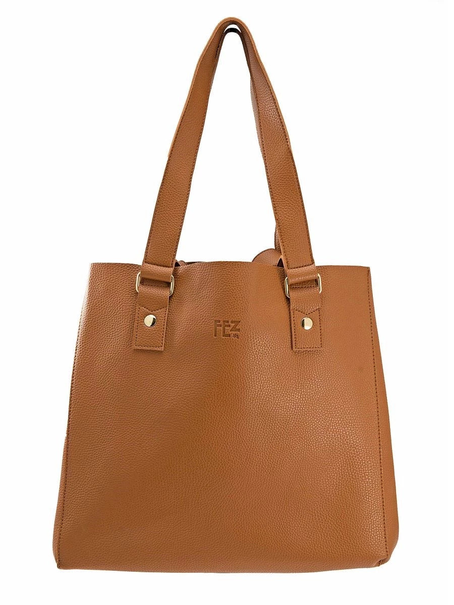 Borsa Shopper Maxi FEZ-Donna-Ecopelle-Pochette Interna