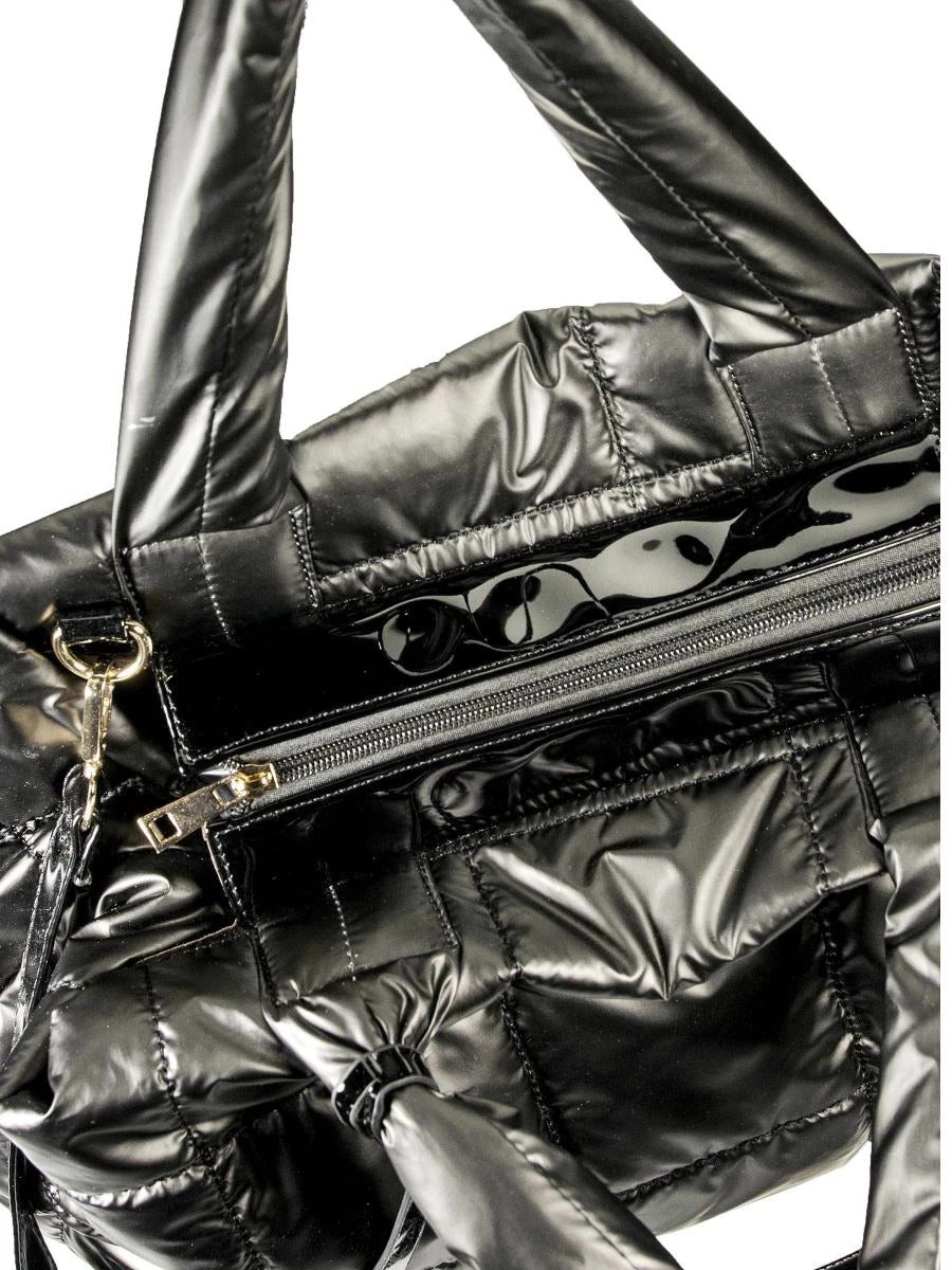 Borsa Donna Shopper Piuma Tracolla e Manici FEZbyFEZ